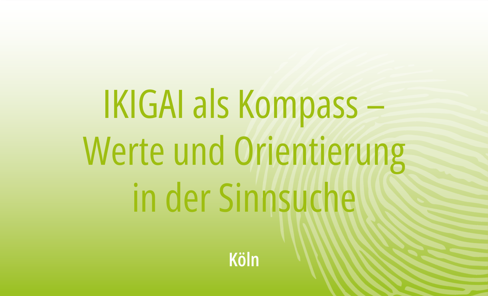 IKIGAI als Kompass in Coaching, Beratung und Führung